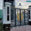 Mẫu cửa cổng 4 cánh sang trọng hsp