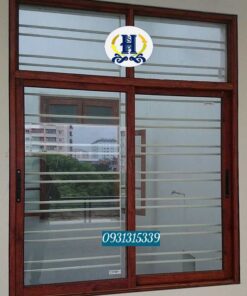 cửa sổ 2 cánh nhôm kính giá rẻ hsp