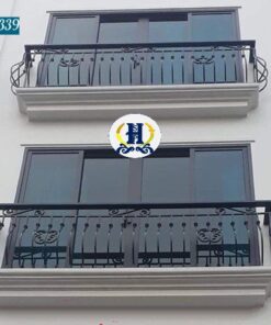 lan can ban công đơn giản hiện đại hsp