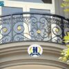 tay vịnh ban công tròn sắt mỹ thuật hsp
