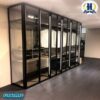 tủ quần áo nhôm kính đẹp hsp