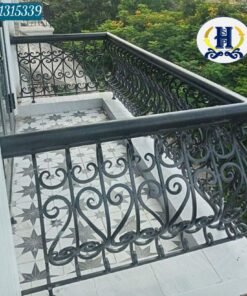 Tay vịnh lan can ban công sắt nghệ thuật hsp