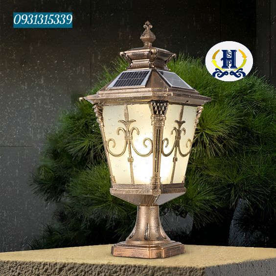 đèn trang trí trụ cổng đẹp hsp