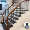 tay vịn cầu thang sắt mỹ nghệ uy tín hsp