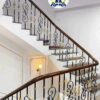 tay vịn cầu thang sắt nghệ thuật đẹp hsp