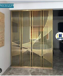 vách ngăn nghệ thuật bằng sắt hsp