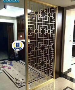 vách ngăn sắt mỹ thuật hsp