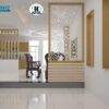 vách ngăn trang trí phòng khách hiện đại hsp
