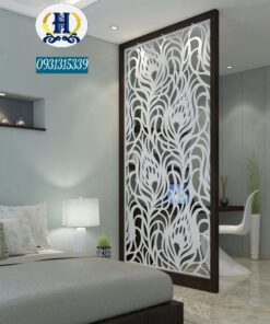 vách ngăn trang trí phòng ngủ đẹp hsp