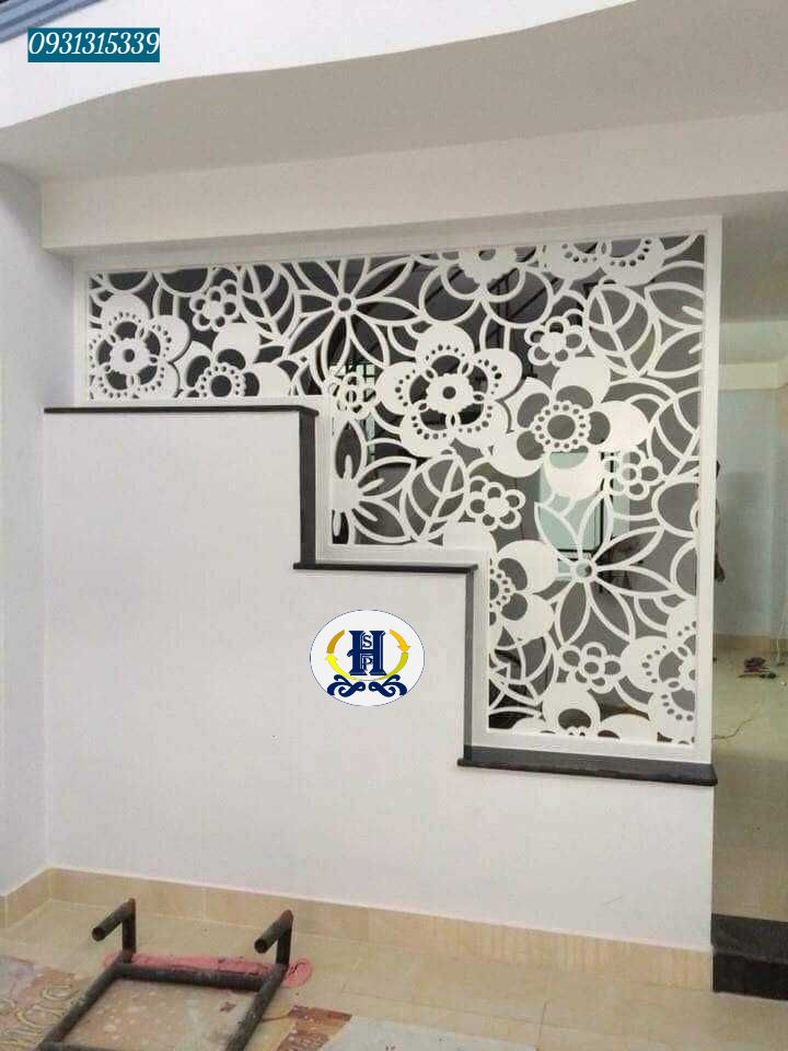 vách ngăn sắt nghệ thuật